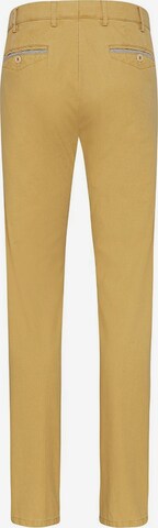 MEYER Slim fit Chino Pants 'Chicago' in Yellow