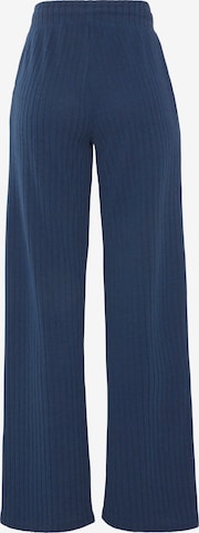 LASCANA Pyjamabroek in Blauw