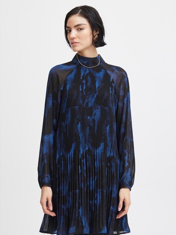 Robe 'IHIANNI' ICHI en bleu : devant