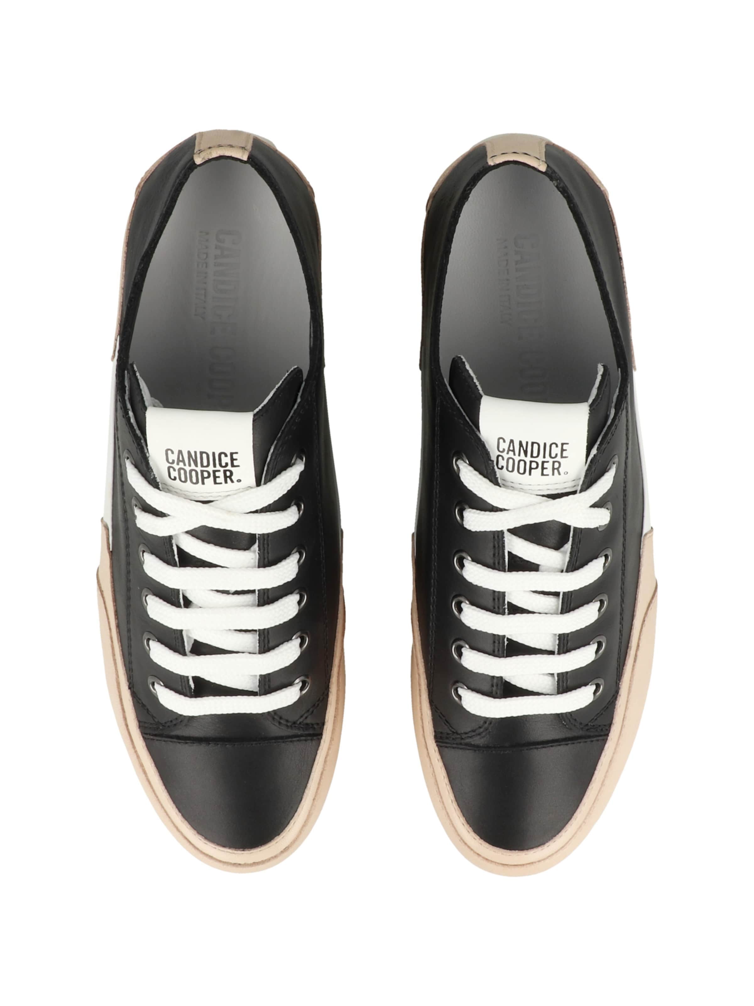 Candice Cooper Sneaker 'Rock Patch S' in Schwarz