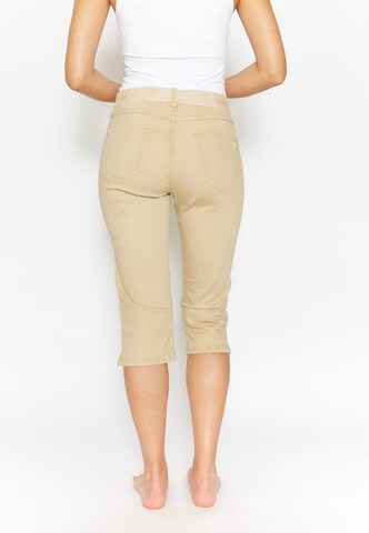 Coupe slim Jean 'OSFA' Angels en beige