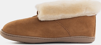 Minnetonka Slipper 'Sheepshin' in Brown, Item view