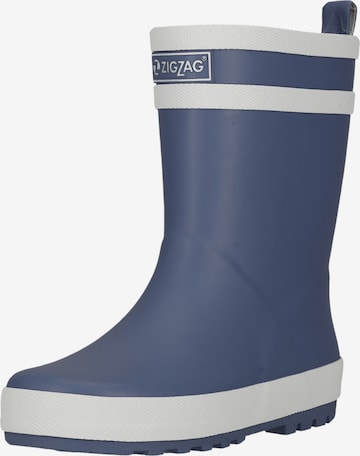 ZigZag Gummistiefel in Blau: Vorderseite