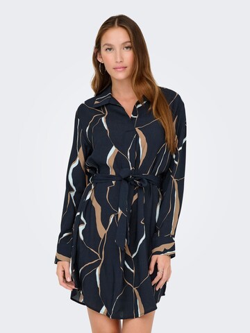 JDY Shirt dress 'JDYPepper' in Blue: front