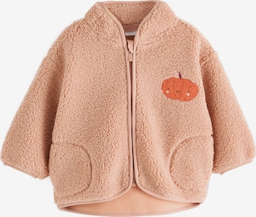 Next Fleece Jacket in Orange: front