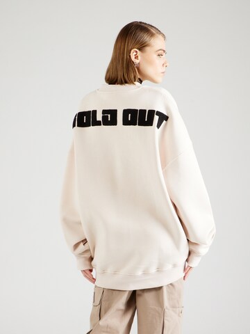 Karo Kauer Sweatshirt 'Sold Out' in White