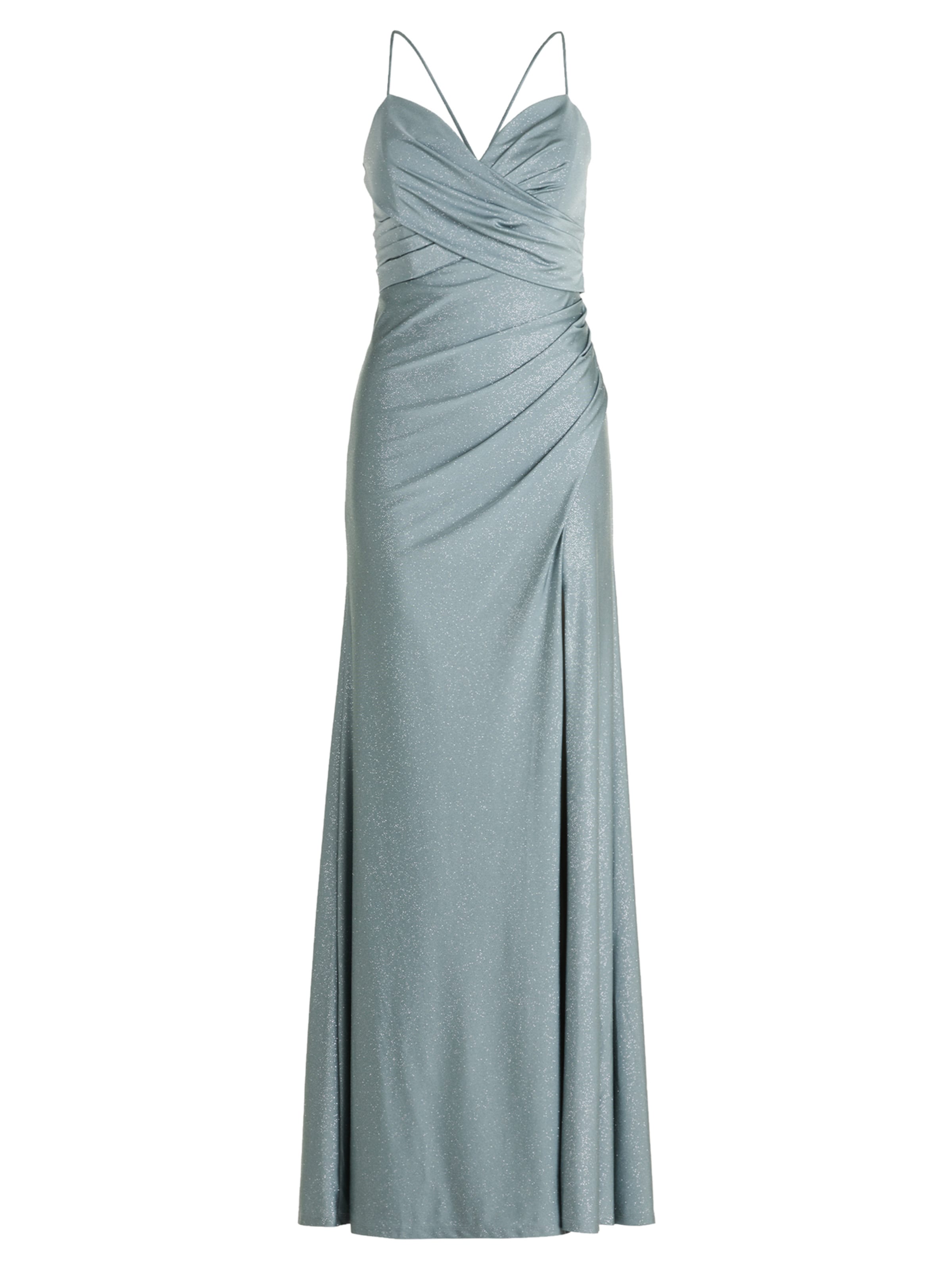 Robe de soirée Vera Mont en bleu : devant