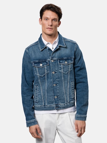 PIERRE CARDIN Between-Season Jacket 'Futureflex' in Blue: front