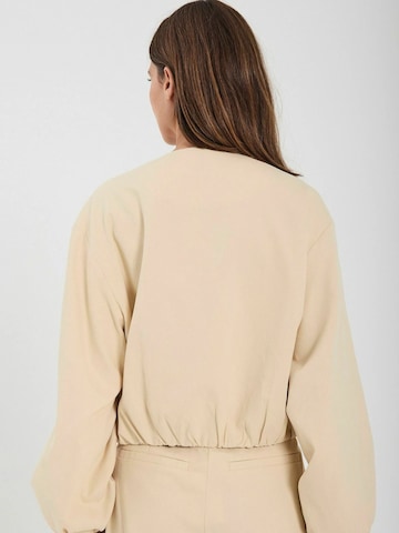 NORR Jacket ' Vani ' in Beige