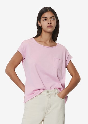 T-shirt Marc O'Polo DENIM en rose : devant