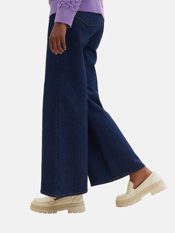 TOM TAILOR DENIM Wide Leg Jeans in Blau