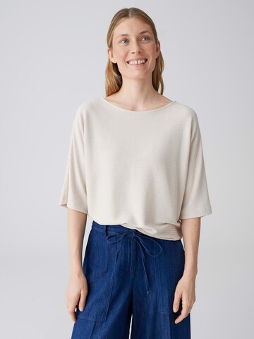 OPUS - Camisa 'Serifos' em castanho: frente