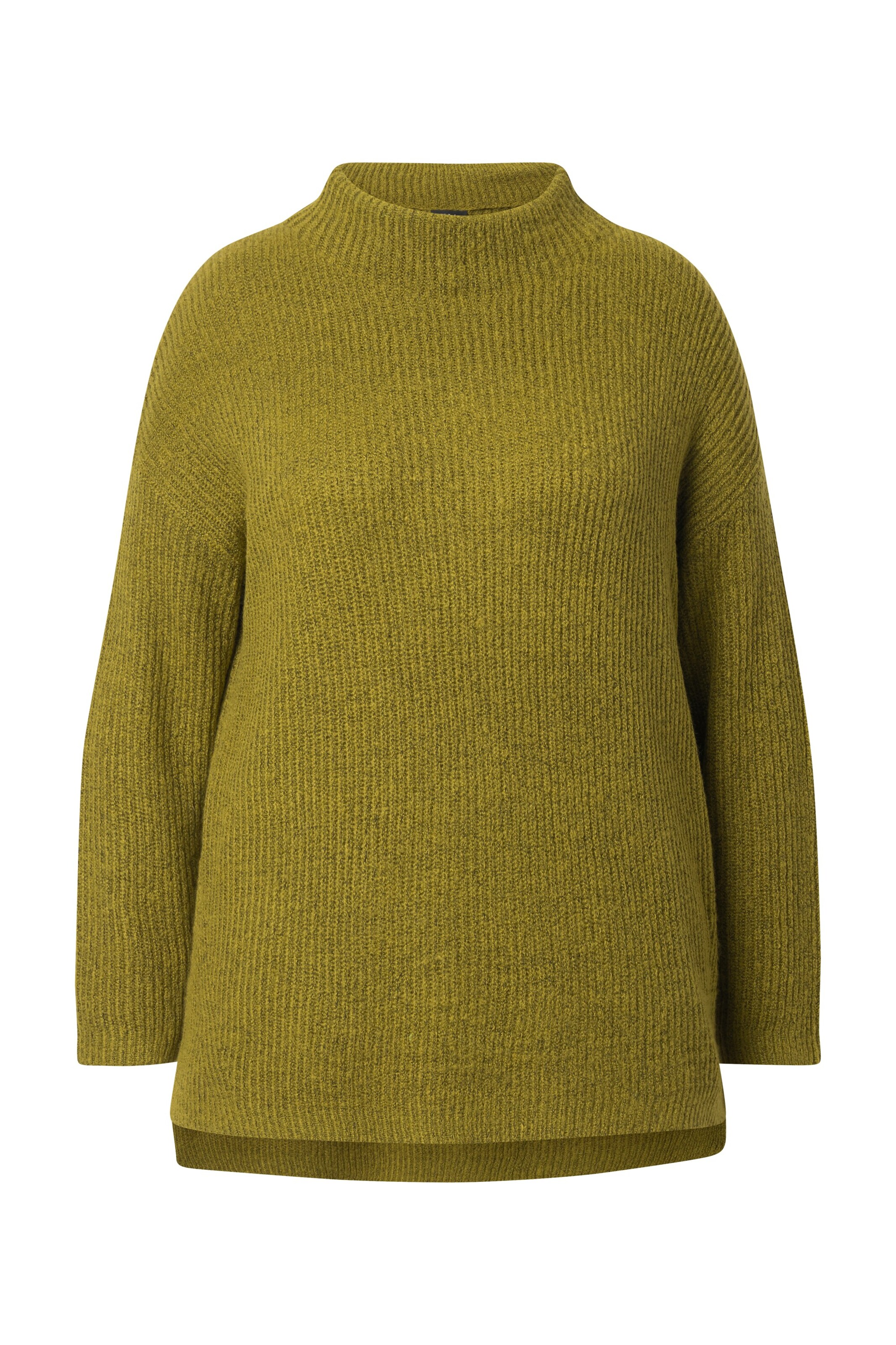 Pull-over Ulla Popken en jaune : devant