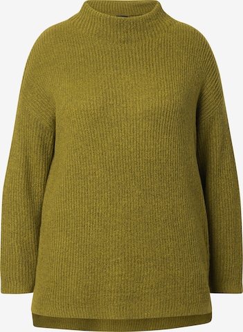 Ulla Popken Sweater in Yellow: front