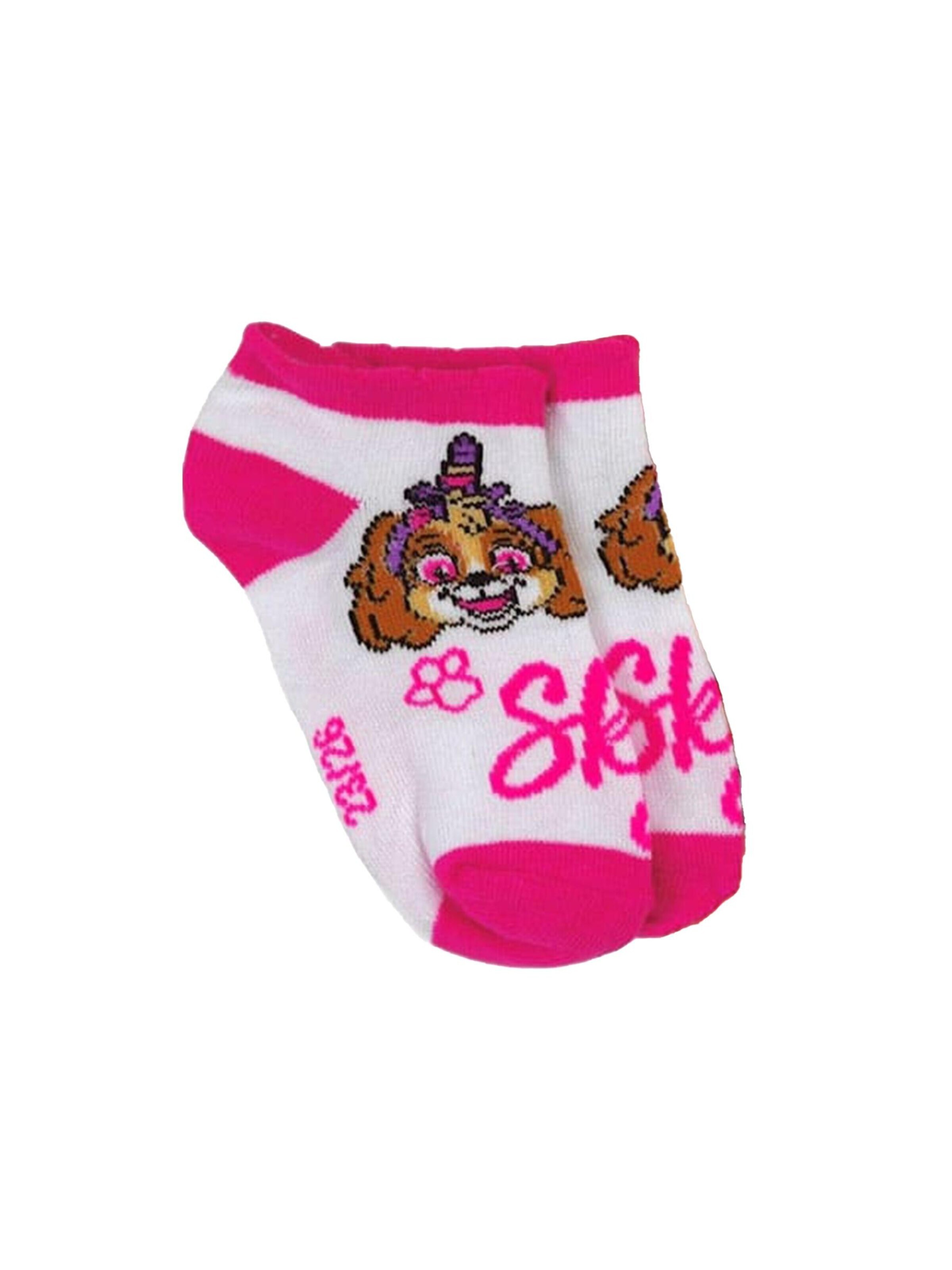 Chaussettes 'Kinder-Socken Paw Patrol' DISNEY en rose : devant