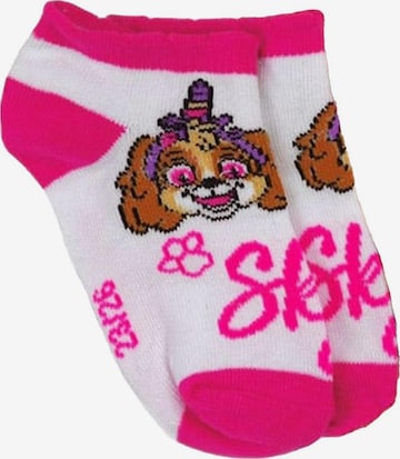 Chaussettes 'Kinder-Socken Paw Patrol' DISNEY en rose : devant