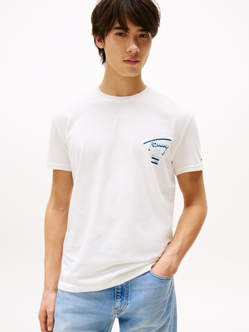 Tommy Jeans Футболка в Белый: спереди