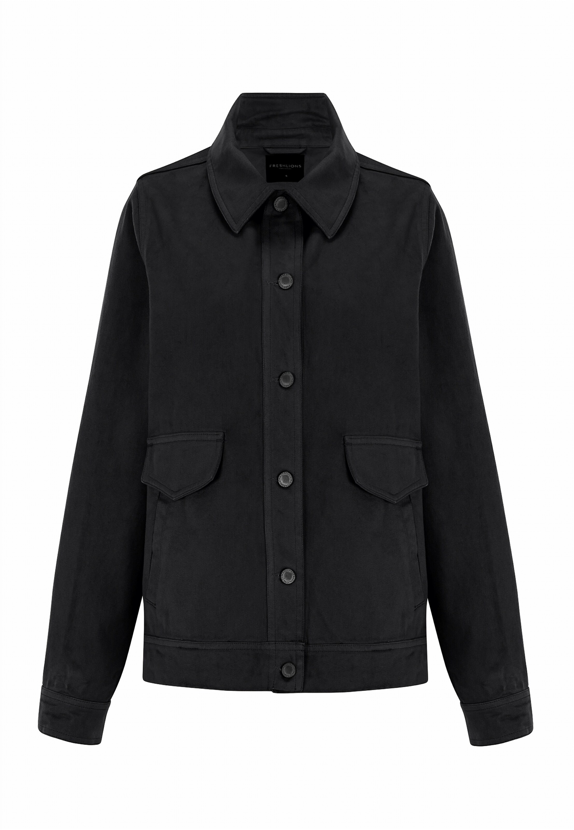 FRESHLIONS Between-season jacket 'Kalia' in Black: front