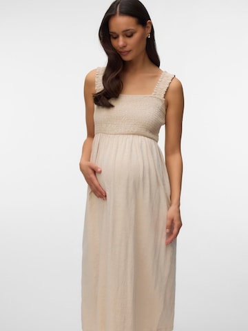 MAMALICIOUS - Vestido 'LIVY' en beige