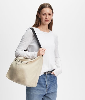 Liebeskind Berlin Shoulder bag in Beige: front