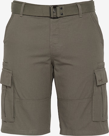 Regular Pantalon Schott NYC en vert : devant