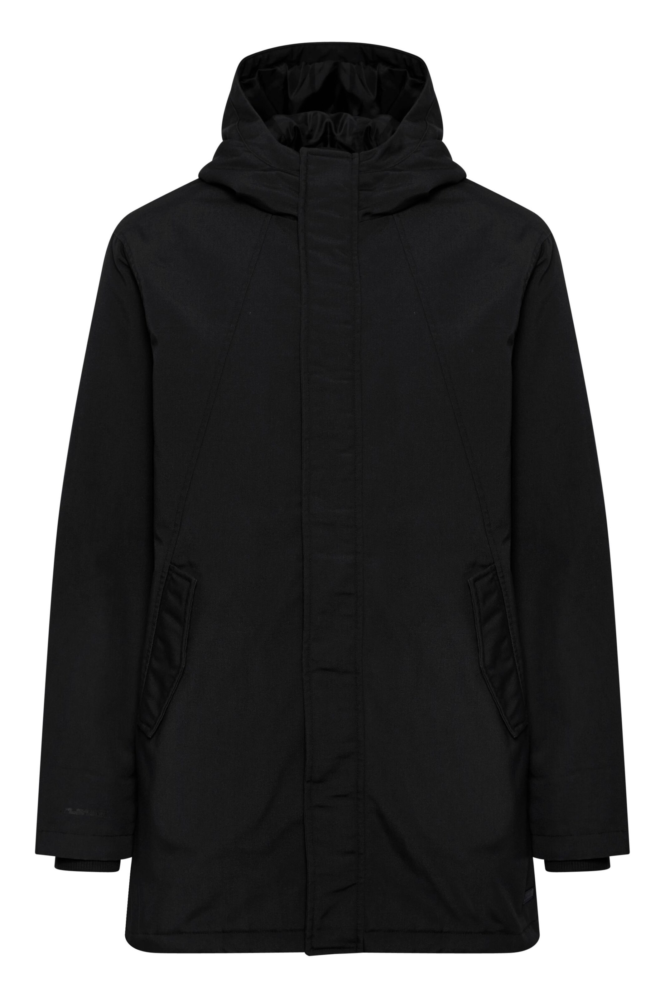 !Solid Parka  'Elan Fall' in Schwarz: Vorderseite