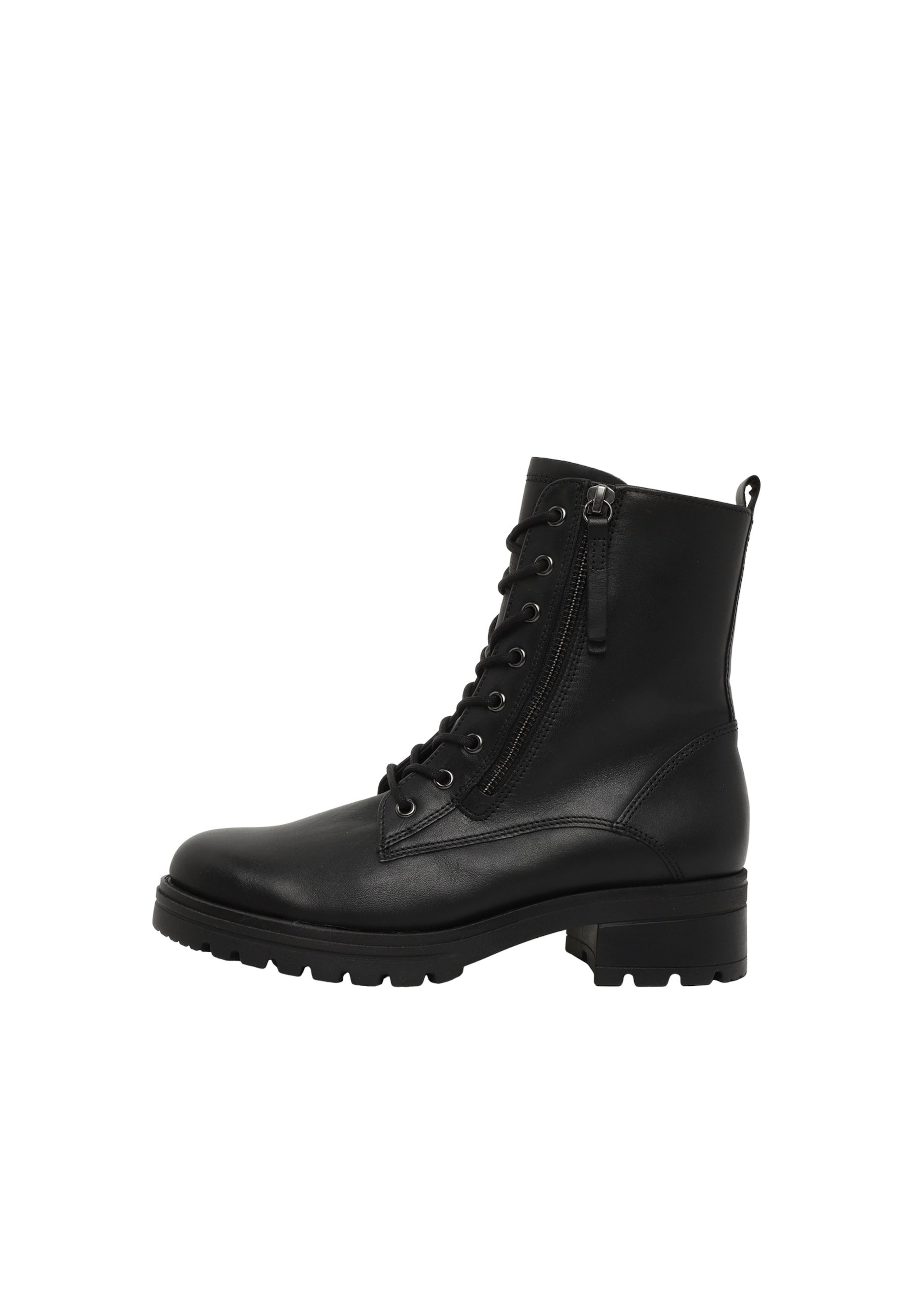 GABOR - Botines con cordones en negro: frente
