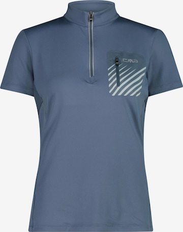 CMP Fahrradtrikot in Blau: Vorderseite