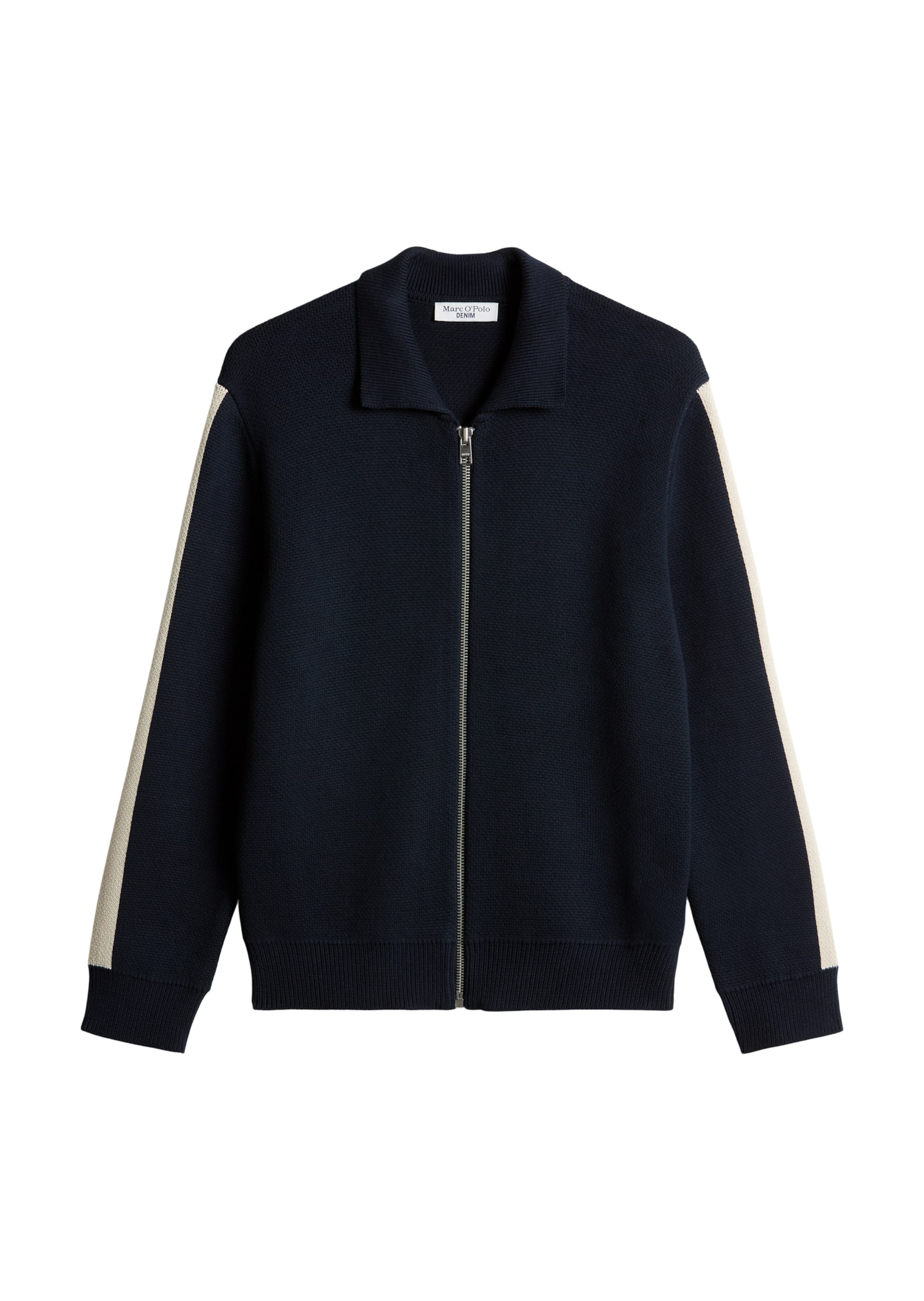 Marc O'Polo DENIM Strickjacke in Blau: Vorderseite