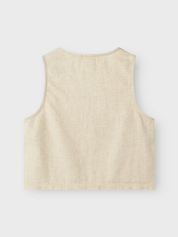 NAME IT Vest i beige