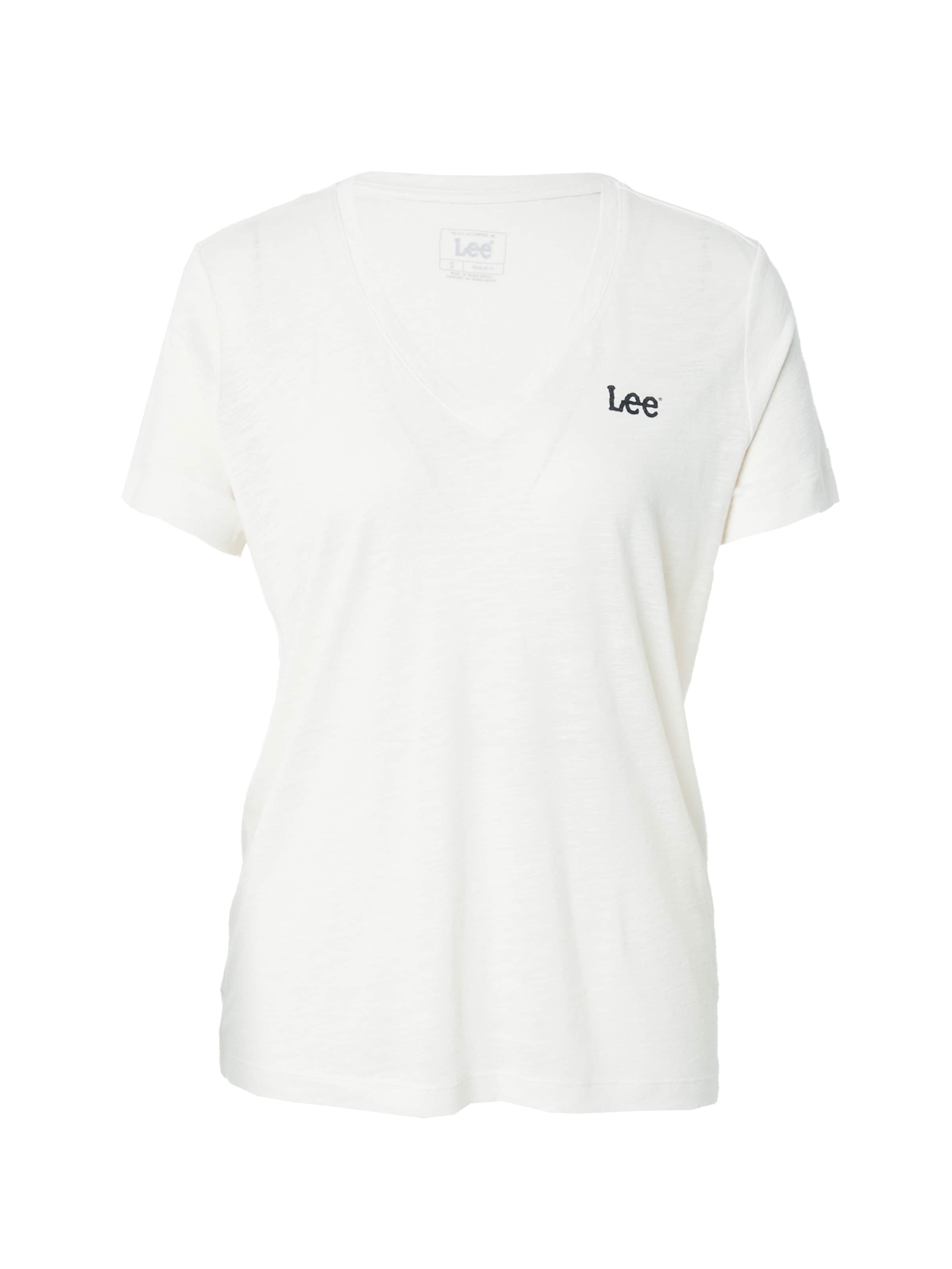 Lee Särk 'V NECK TEE', värv beež: eest vaates