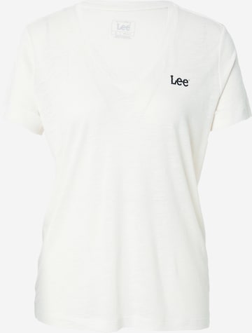 Lee Särk 'V NECK TEE', värv beež: eest vaates
