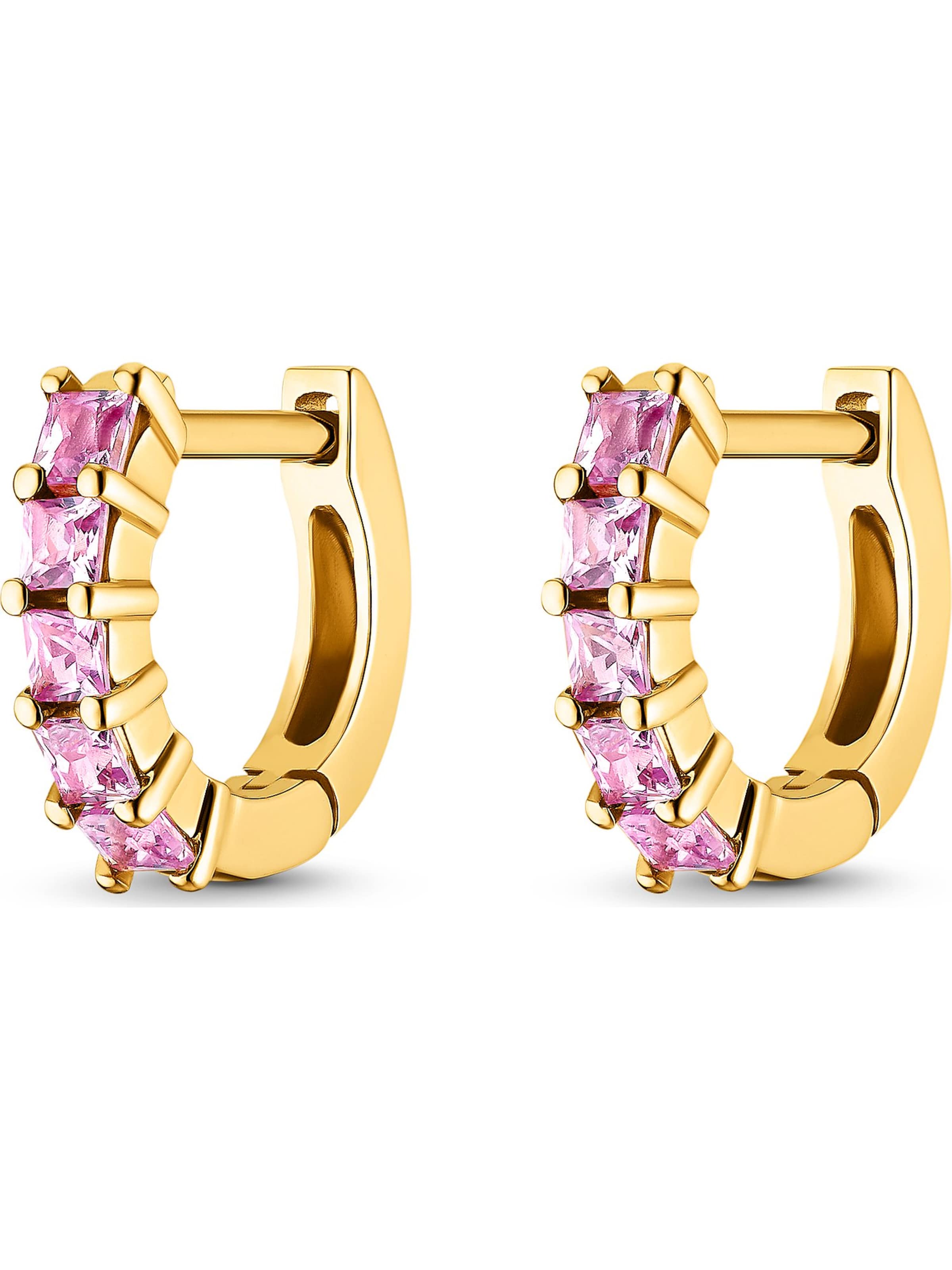 GUIA Ohrringe in Gelb: Vorderseite