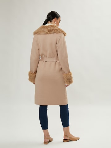 Manteau mi-saison Influencer en beige