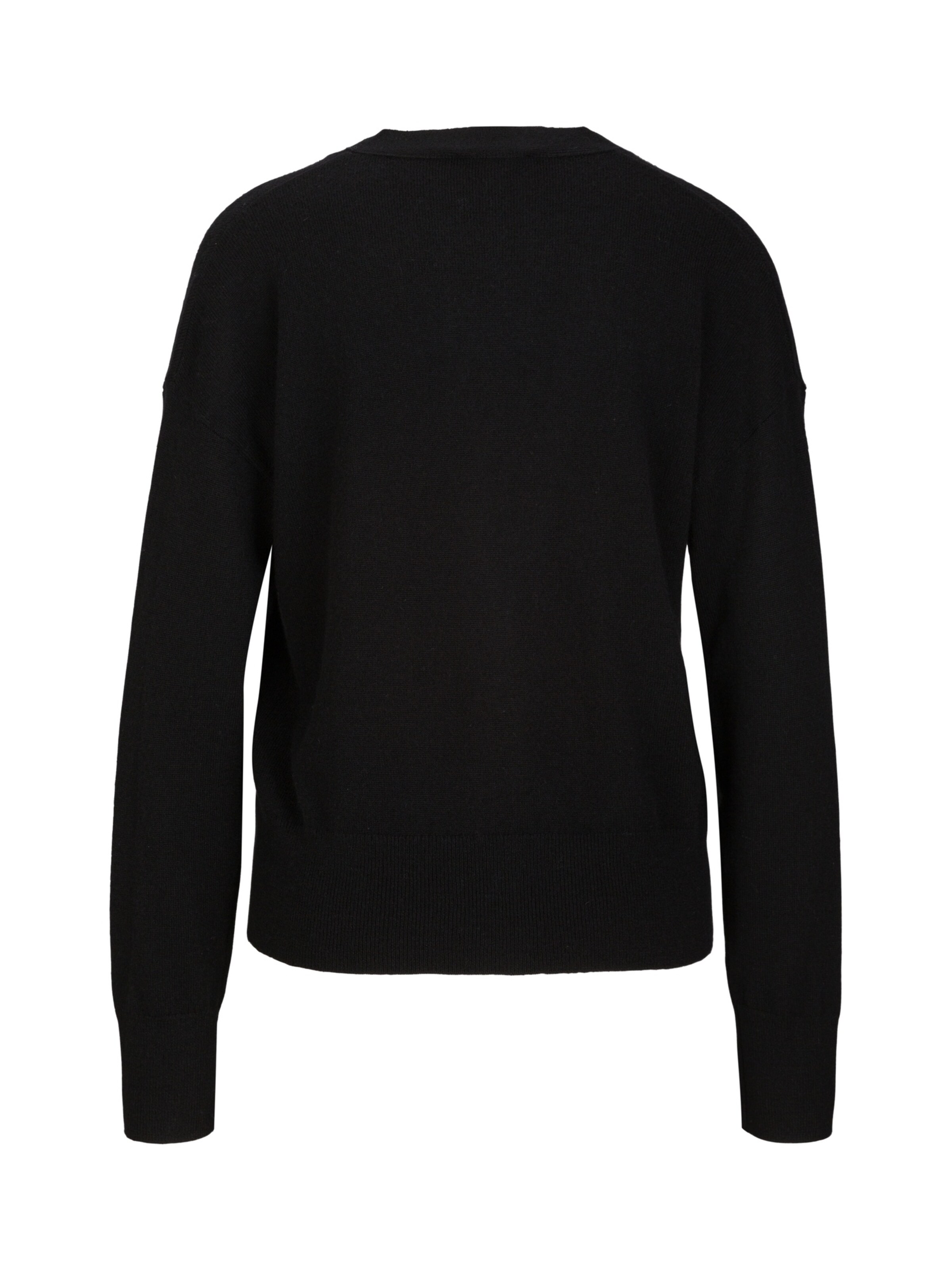 Dine'n'Dance Gebreid vest 'Catharina' in Zwart