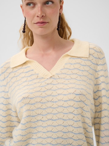 CULTURE Sweater 'CUAmera Julietta' in Yellow
