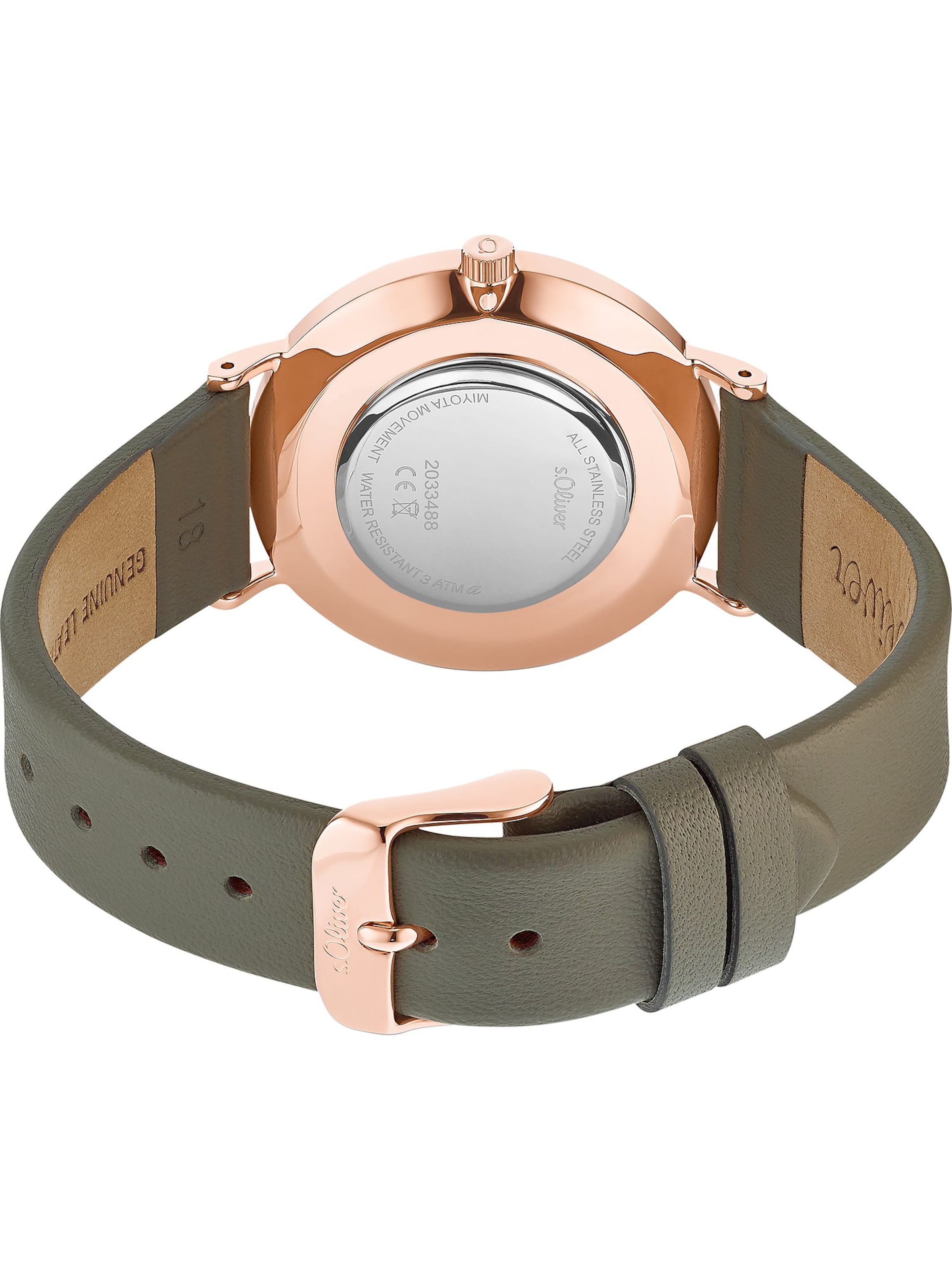 s.Oliver Uhr in Grün