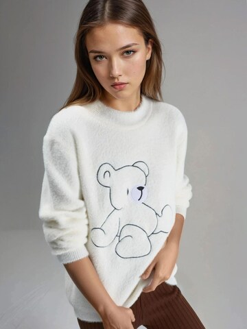 My fashion Sweater 'Pullover' in White