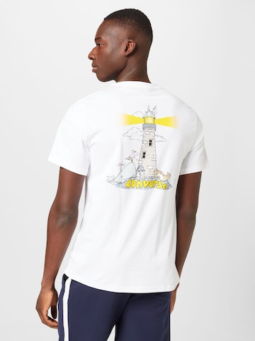 CONVERSE T-Shirt 'LIGHTHOUSE' in Weiß