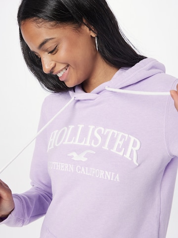 HOLLISTER Sweatshirt in Purple