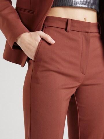 Tiger of Sweden Slimfit Kalhoty s puky 'NOOWA' – hnědá