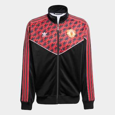 ADIDAS ORIGINALS Chaqueta de entretiempo 'Manchester United '91' en dorado / rojo / negro / blanco, Vista del producto
