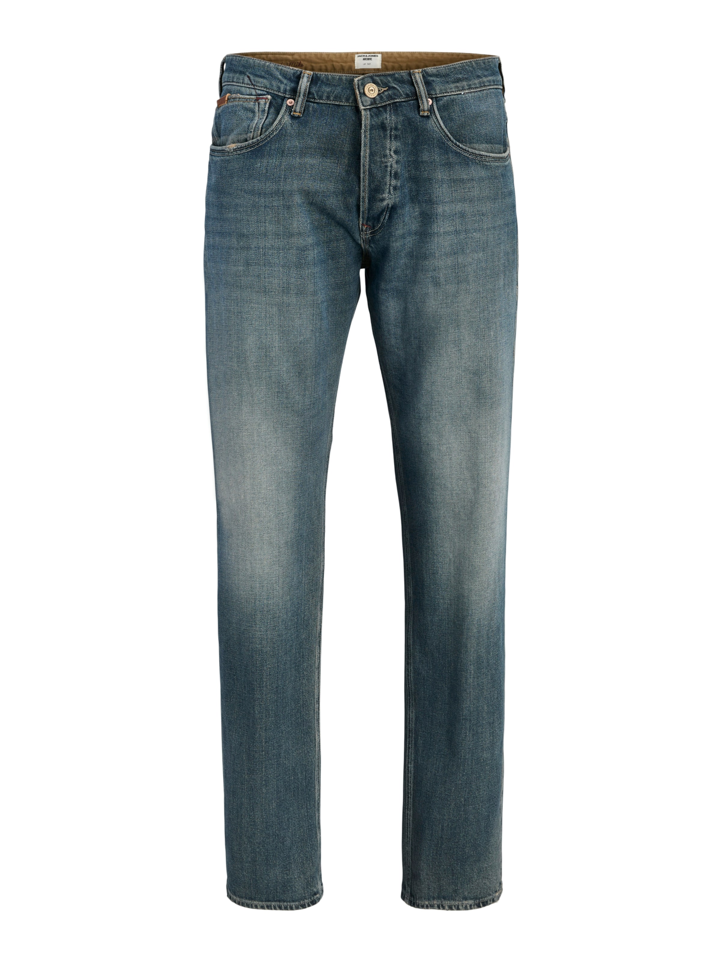 JACK & JONES - regular Vaquero 'JJIMIKE JJWELLS' en azul: frente