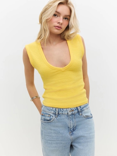 No Matter What Haut en XS en jaune, Vue avec produit
