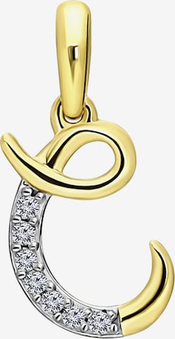 Lucardi Anhänger in Gold: Vorderseite