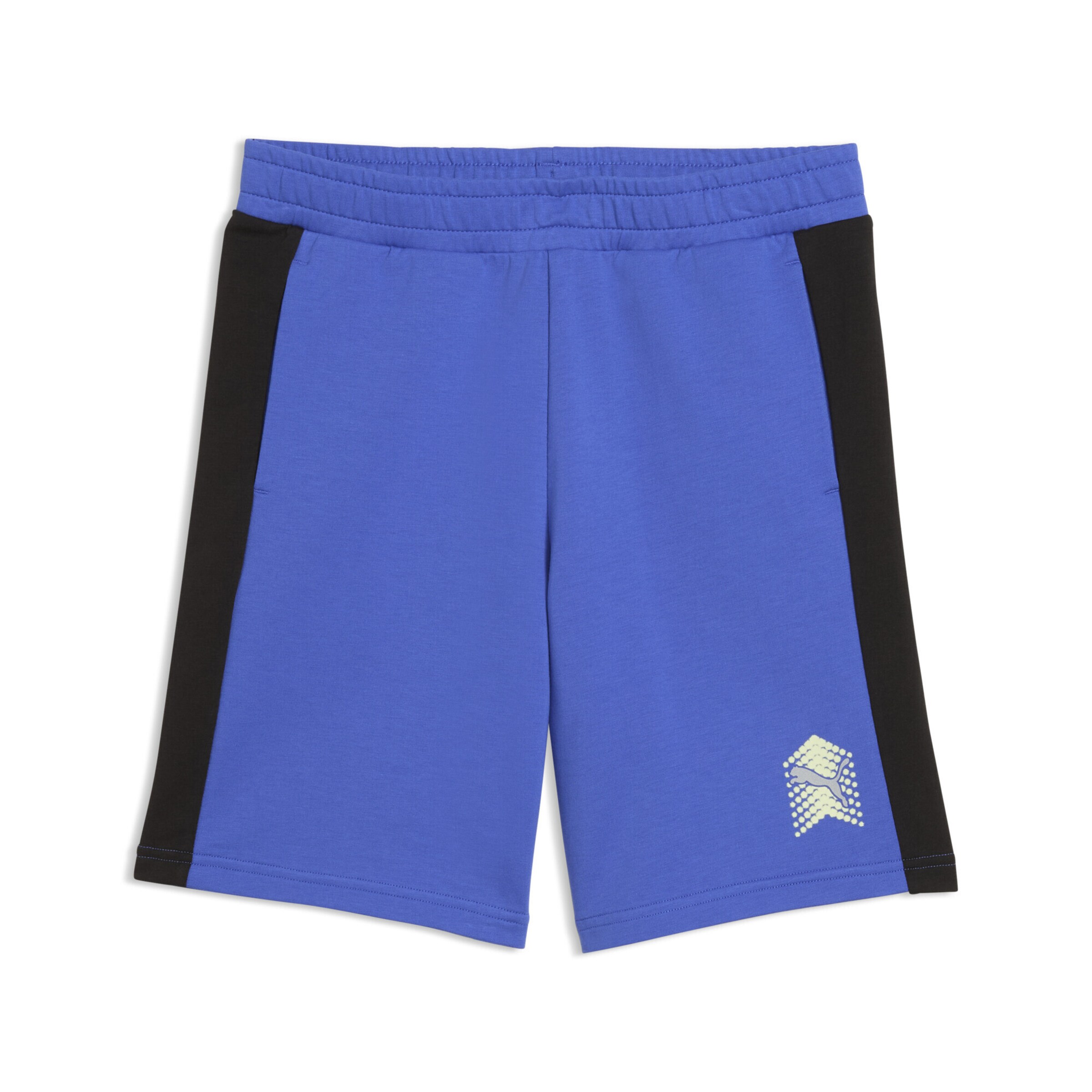 PUMA Regular Sportbroek in Blauw: voorkant