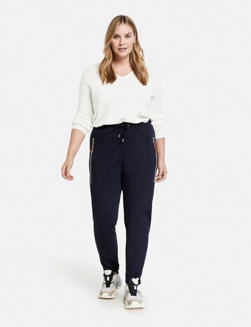 Coupe slim Pantalon SAMOON en bleu