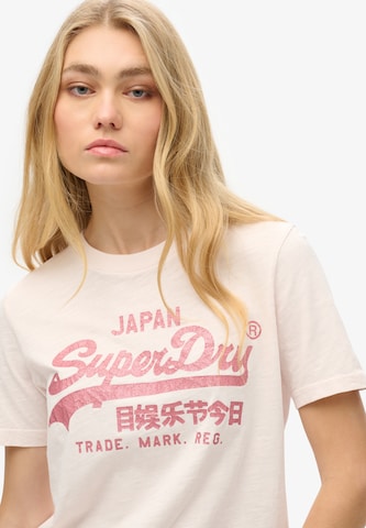 Superdry & Co Футболка в Ярко-розовый