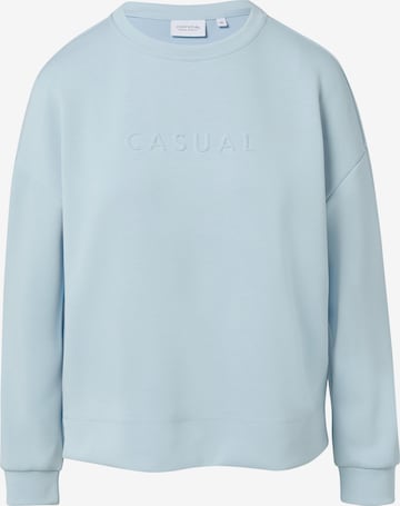 COMMASweater majica - plava boja: prednji dio