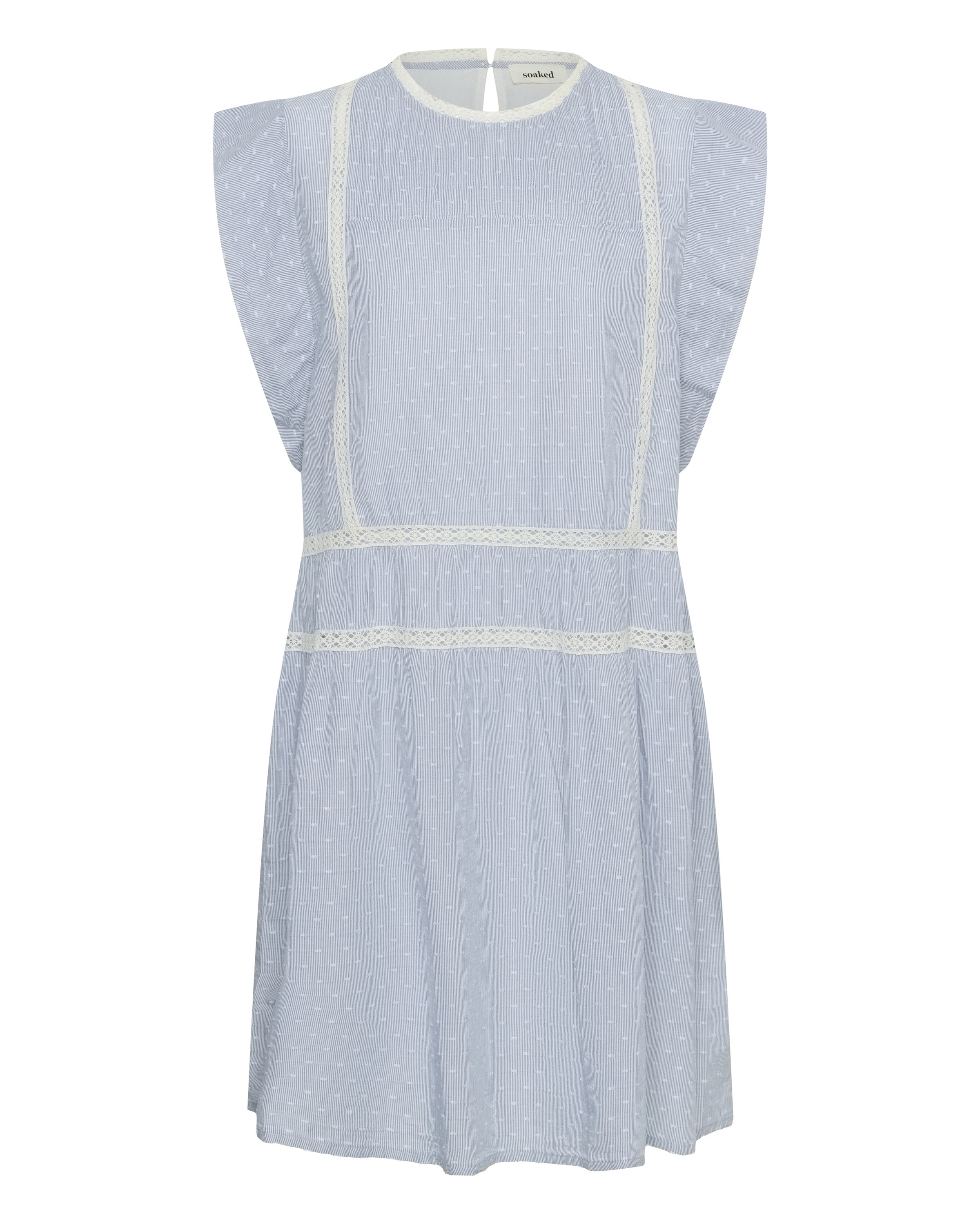 SOAKED IN LUXURY Dress in Blue: front